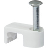 LUX Príchytky Nyfaz pr. 2 mm - 4 mm biele, 50 ks
