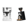 Rancilio Silvia PRO X + Eureka Mignon Zero 65 Speedy, CR black