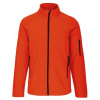 KARIBAN VINTAGE K401 / Pánska softshellová bunda - fluorescent orange S