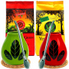 Sada pre dvoch Yerba Mate Green Energia 2x 400 g Big Matera Tykvy 350 ml