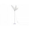 Stojacia lampa „Motýľ – LED“, biela, PartyDeco, 60 cm