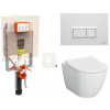 Vitra Cenově zvýhodněný závěsný WC set k zazdění + WC Nuo SIKOVIZNUO600