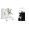 Lelit Bianca PL162T V3, white + Eureka Mignon Bravo, CR black