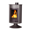 HS Flamingo Krbové kachle Masterflamme MEDIE II sivá 616 x 1117 x 596 mm