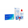 Alcon Air Optix Aqua (6 šošoviek) + Oxynate Peroxide 380 ml s puzdrom Dioptria: 4, Zakrivenie: 8.6, Priemer: 14.2
