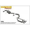MagnaFlow výfuk 16588 Audi A4 2,0L Quattro 2009-16 (MagnaFlow #16588 Cat-Back Touring Series)