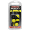 Starbaits Plávajúce guličky Two Tones Balls 14mm čierna žltá 6ks