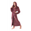 Dámský župan Siena 3156 3651 vínový vel.2XL - Vestis