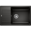 Blanco Zia XL 6 S Compact, silgranitový drez 780x500x190 mm, 1-komorový, čierna, BLA-526019