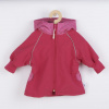 NEW BABY Softshellová dojčenská bundička ružová Ružová 92 (18-24m)