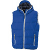 James & Nicholson | JN 1076, Pánska vesta, modrá nautic - biela, 3XL