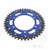 Rozeta DUA 43Z pre reťaz 525 modrá ZF vnútorný priemer 110 rozstup dier 130 pre Yamaha MT10 N78 2022-2025