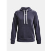Under Armour Rival Fleece HB Tempered Steel/White XS