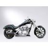 Miller Exhaust Homologovaný výfukový systém pre Honda VT1300CX Fury , Farba výfukového systému Farba výfuku: Chrómovaná, Typ: Standard, Farba koncovky Chrómovaný