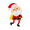 Fóliový balón Happy Santa - Mikuláš - Vianoce - 102 cm - Flexmetal