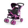 MILLY MALLY Detský športový kočík pre bábiky Kate Prestige Black 54x33x52 čierna