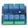 Bezplatný USB modul relé 8-kanálový relé