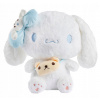 VEĽKÝ PLYŠOVÝ MEDVEDÍK HELLO KITTY CINNAMOROLL PLYŠOVÁ HRAČKA 100 CM - BIELY