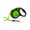 Flexi New Neon páska M 5 m max. 25 kg zelené