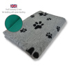DRYBED Profi Vet Bed Economy 25 mm šedý s čiernymi packami 150 x 100 cm