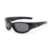 Techsuit - Kids Polarized Sunglasses športové polarizačné slnečné okuliare pre deti s flexibilným rámom - lesklé čierne