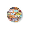 Hodiny analógové NEDIS TRAVELLING CLWA007WD30LP 30 cm