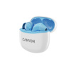Canyon TWS-5, True Wireless Bluetooth slúchadlá do uší, USB-C nabíjanie, nabíjacia stanica v kazete, čierne CNS-TWS5BL