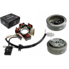 Iskrovač stator s magnetom Štvorkolka ATV 110 125 / 6 cievok 4+1 pin / koleso 85 mm