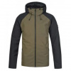Hannah MASCON II dark olive/anthracite M; Černá bunda