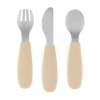 PETITEMARS PETITE&MARS Sada príborov s nerezovej ocele Take&Match Desert Sand 12m+