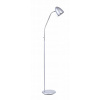SANDRIA Stojacia lampa L2090 SANDY strieborná E27, 230V, max.15W