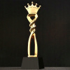 Prispôsobená cena Crown Trophy Golden Cups Trophy Award (Prispôsobená cena Crown Trophy Golden Cups Trophy Award)