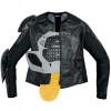 Bunda SPIDI BASE-1 ARMOR BLACK čierna