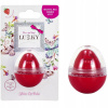 Lukky balzám na rty sa trpytkami vajíčko, červená ruža