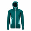 Ortovox dámska mikina Fleece Light Hoody W | farba: pacific green, veľkosť: XS