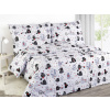 Dreamy Linens Obliečky bavlnené biele Kreslené mačičky