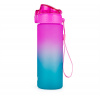 OXYBAG Láhev na pití OXY Click 600 ml OXY Ombre Blue-Pink