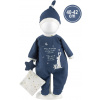 Llorens M741-12 oblečok pre bábiku bábätko NEW BORN 40–42 cm
