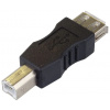 PremiumCord USB 2.0 adaptér A-B, žena/muž