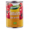 Paradajky celé lúpané BIO 400g Dennree