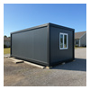 Obytný kontajner-kancelária-chatka Farba: Antracit