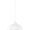 Candellux Bilbao závesné svietidlo 1x60 W biela 31-09302