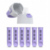 Uzáver a 6 náplní do filtračnej fľaše Dafi SOLID Lavender