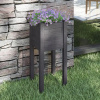 Kvetinový záhon VidaXL drevo 31 cm x 31