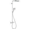 Hansgrohe Raindance sprchová súprava nástenná s termostatom s dažďovou sprchou chrómová 27633000