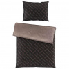 Joop! OBOJSTRANNÁ POSTEĽNÁ BIELIZEŇ, makosatén, hnedá, čierna, 140/200 cm - Obliečky & plachty - 004977051202