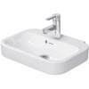 DURAVIT Happy D.2 závesné umývadielko s otvorom, s prepadom, 500 x 360 mm, biela, 0709500000