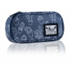HASH Jednokomorový peračník / puzdro Jeans Cactus, HS-234, 505020047