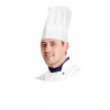 Kuchárska čiapka papierová, biela 23 cm [10 ks] 68220