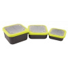 Box na červy Fox Matrix Grey/Lime bait boxes objem 1,25 litrů